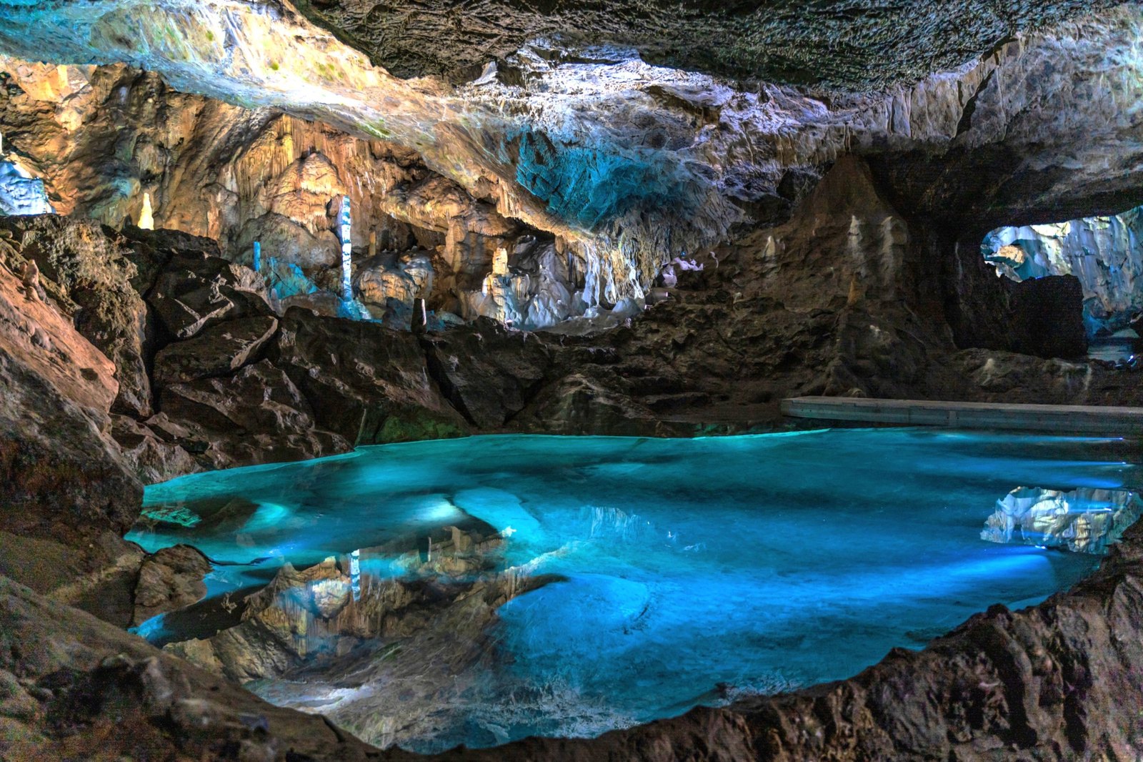 Goethesaal in der Baumannshöhle in Rübeland